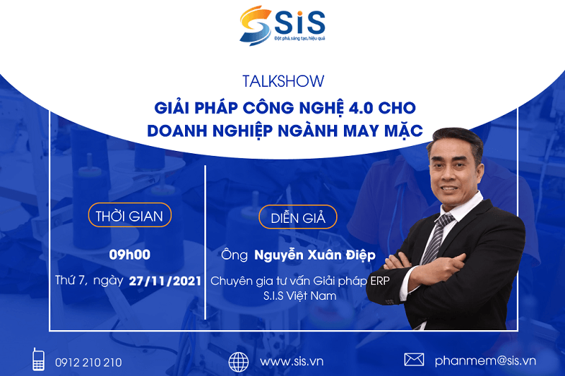 Talkshow - Giải pháp Quản lý hiệu quả cho các Doanh nghiệp ngành May mặc trước mọi sự biến động của thời đại